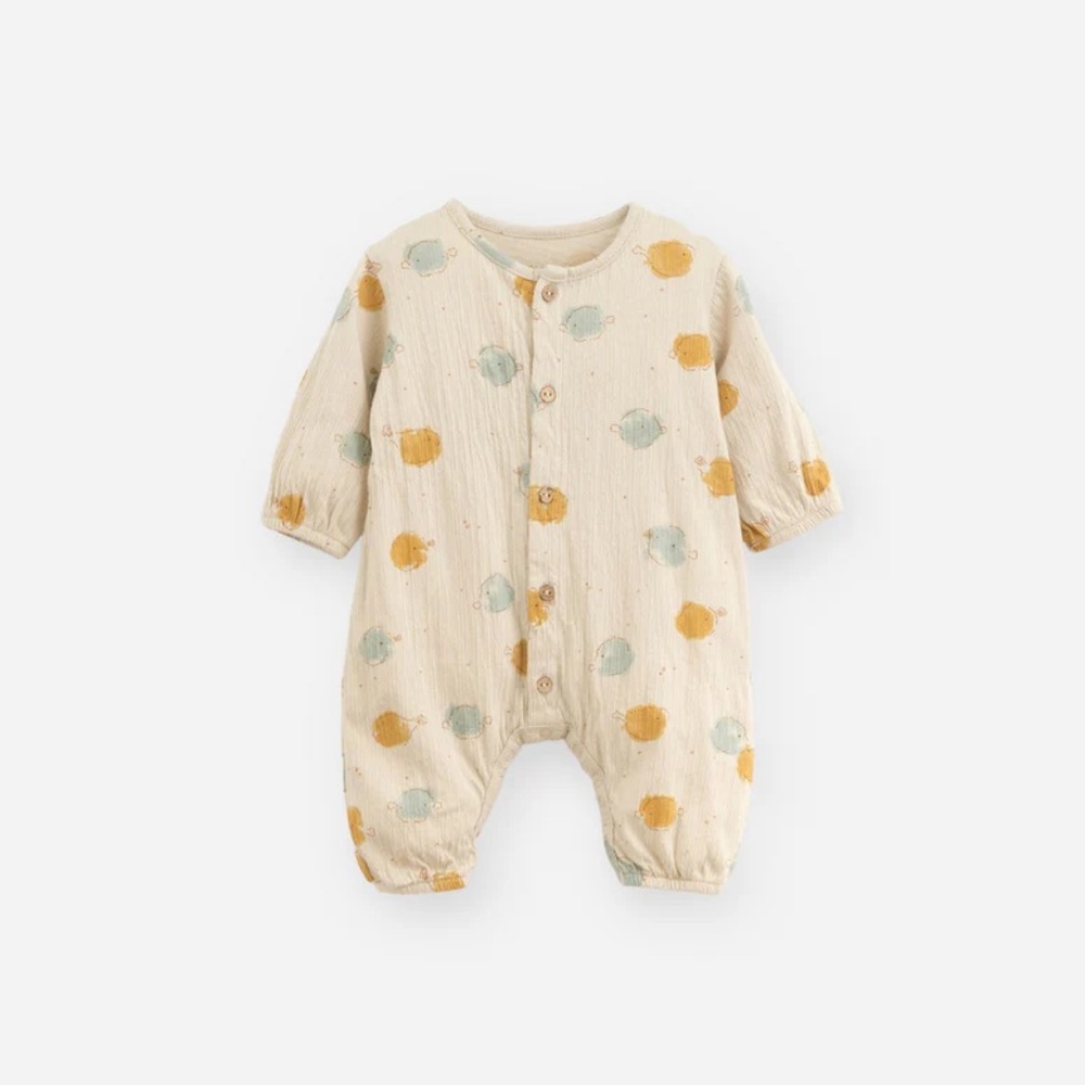 SOLD Adorable Soft Play Up Long Sleeve Puffer Fish Romper 9M